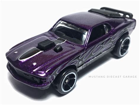 Hot Wheels Mustang Mach 1 Series 2009 Rebel Rides สีม่วง 1 64