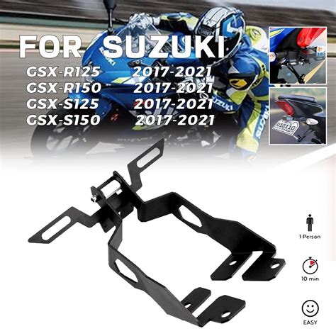 For Suzuki Gsx R Gsx S Gsxs Motorcycle Rear License