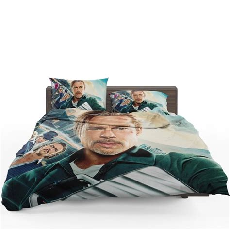 Brad Pitt In Bullet Train Movie Bedding Set