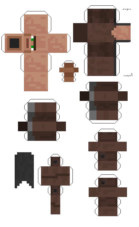 Characters - Minecraft cutouts