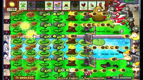 Gatling Pea Plants Vs Zombies