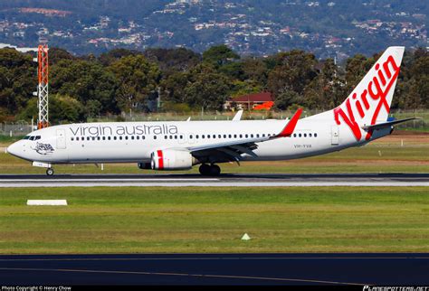 VH YVA Virgin Australia Boeing 737 8FE WL Photo By Henry Chow ID