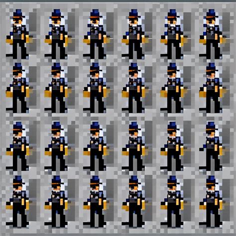 Jakemalkin Male Mafia Character Walking Sprite Sheet