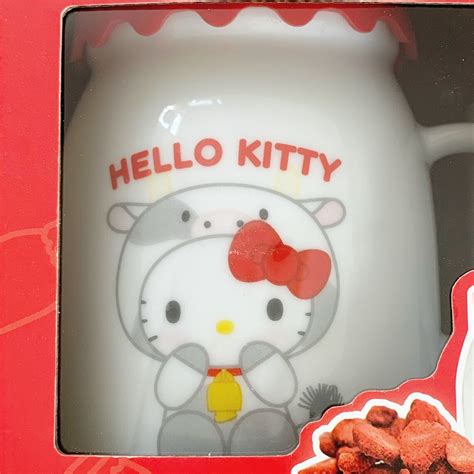 Hello Kitty Ceramic Mug Official Licensed By Sanrio Etsy