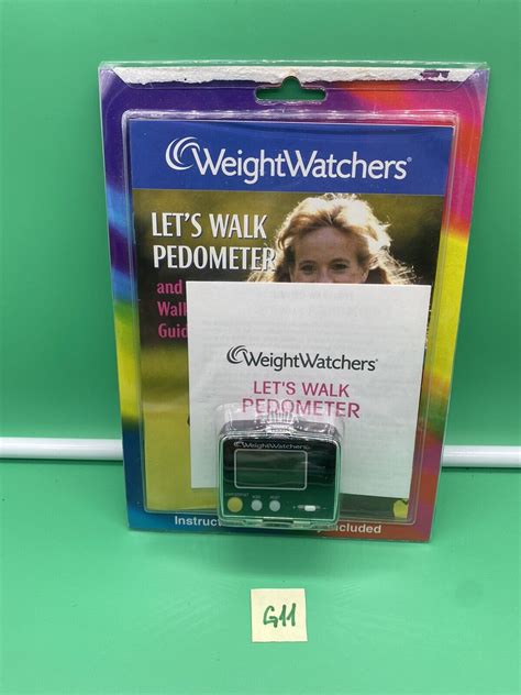 Weight Watchers Lets Walk Pedometer And Walking Guide 2002 For Sale