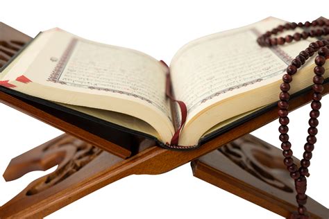 Open Quran On Table Isolated Png