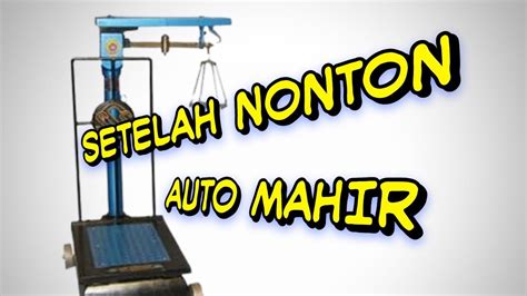 menimbang  menggunakan timbangan duduk manual atbelajar