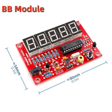 Diy Kits Rf Hz Mhz Crystal Oscillator Frequency Counter Meter