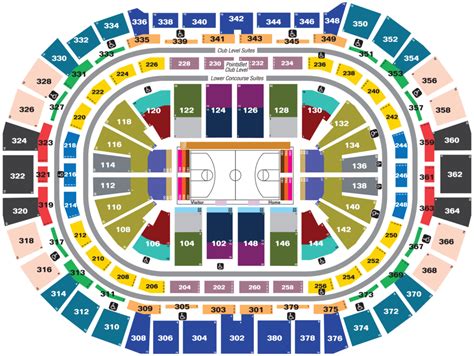 Ball Arena Seating Chart 2023: Hockey, Basketball & Concert - SeatGraph