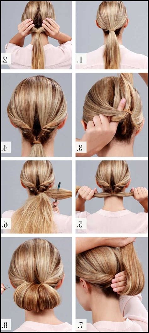 79 Popular Easy Updos For Short To Medium Hair To Do Yourself For Hair