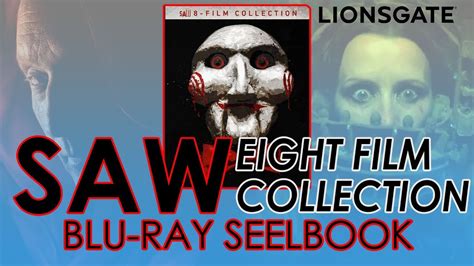 SAW 8 Film Blu Ray Steelbook Collection Unboxing 4K Video Jigsaw