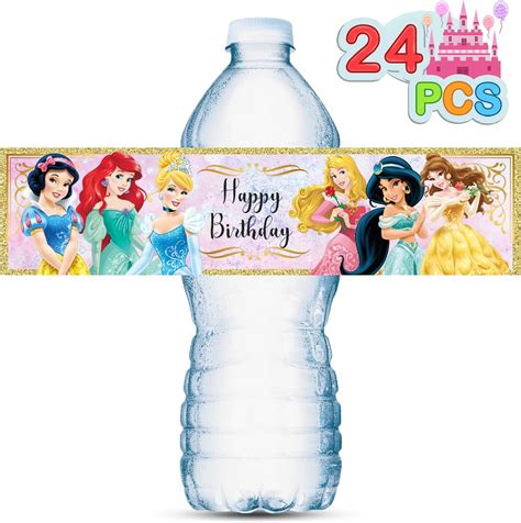 Amazon 24PCS Water Bottle Labels For Mario Birthday Party Supplies