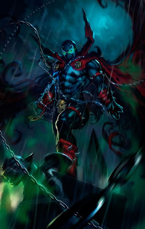 spawn fanart  dleoblack  deviantart