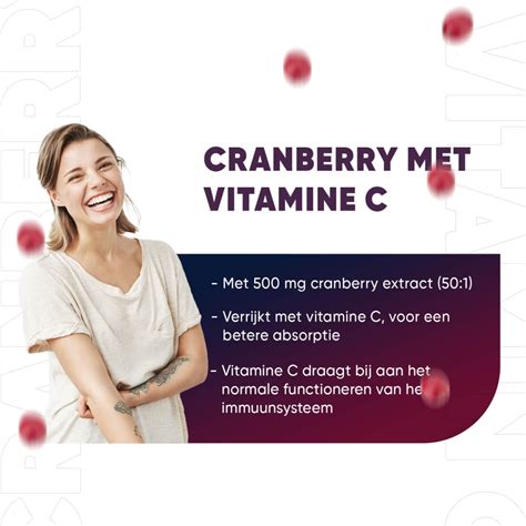 Cranberry Met Vitamine C Natuurlijk Supplement Shytobuy