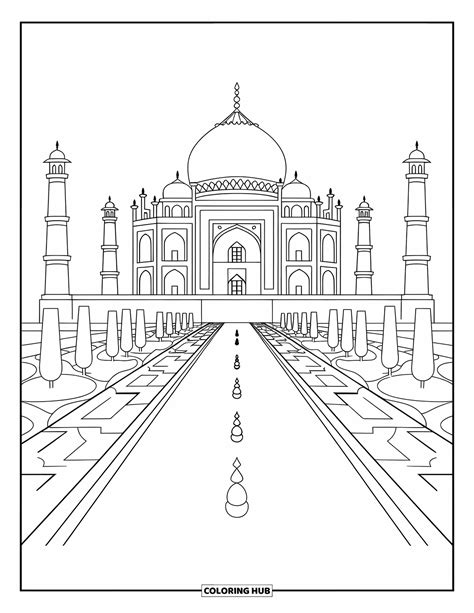 architecture coloring pages  kids adults