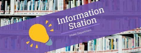 intake department news updates support