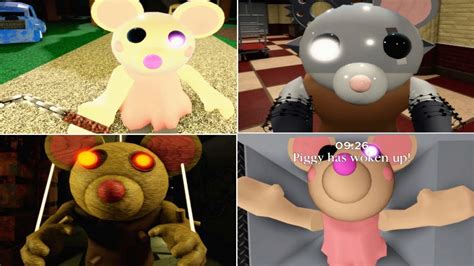 Roblox Piggy All Mousey Jumpscares Youtube