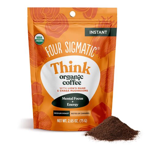 Mua Four Sigmatic Organic Mushroom Coffee | Arabica Instant Coffee with