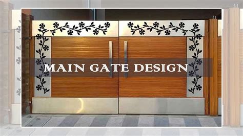 Modern Main Gate Designs I Latest Ideas For Hpl On Steel Gates I Iron