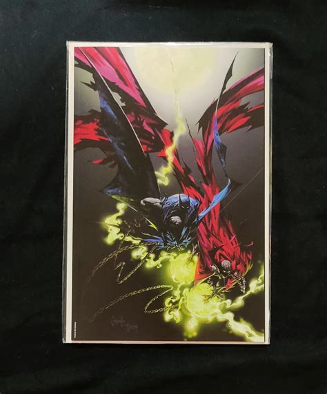 Batman Spawn One Shot Glow In The Dark Cover Hobbies Toys Books