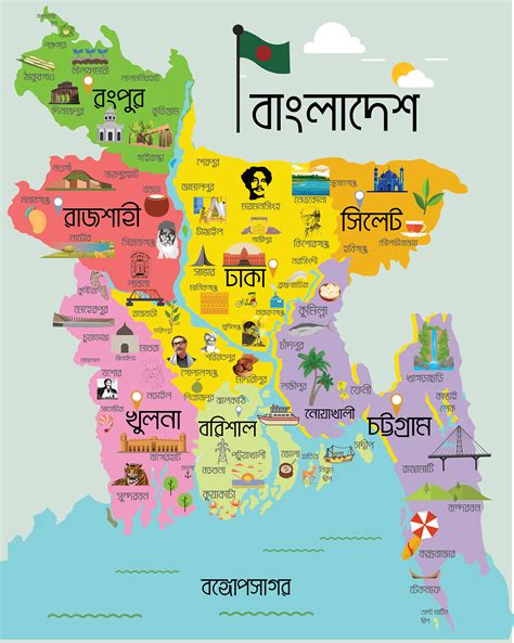 Bangladesh Map on Behance