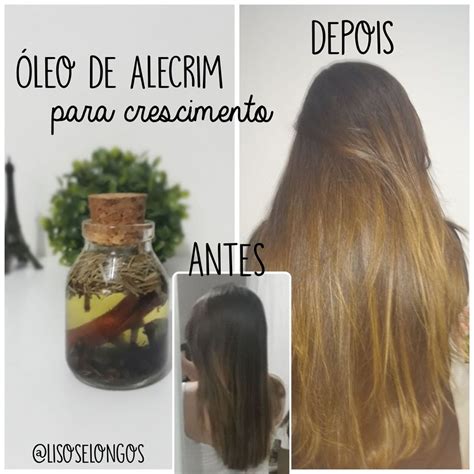 Alecrim No Cabelo Antes E Depois - A imagem pode conter: uma ou mais pessoas e texto | Óleo de alecrim ...