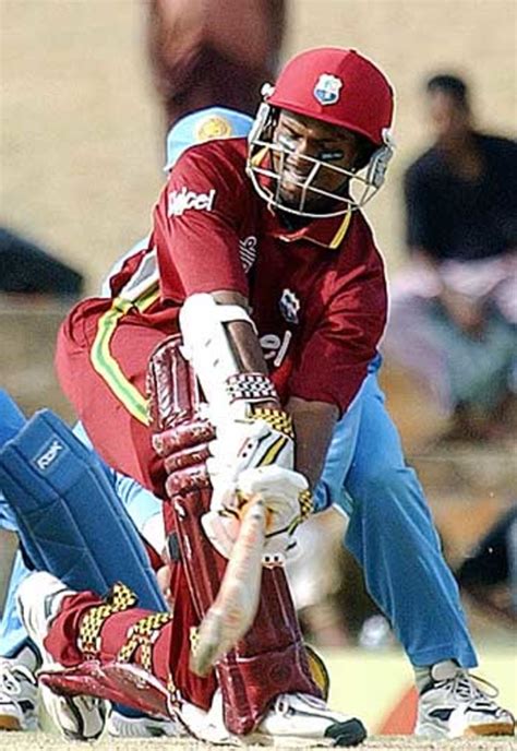 Shivnarine Chanderpaul Sweeps During His Espncricinfo