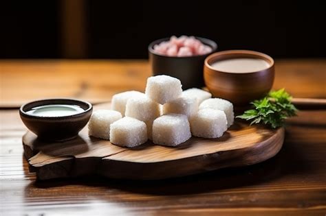 Premium AI Image | Korean Traditional Rice Cake