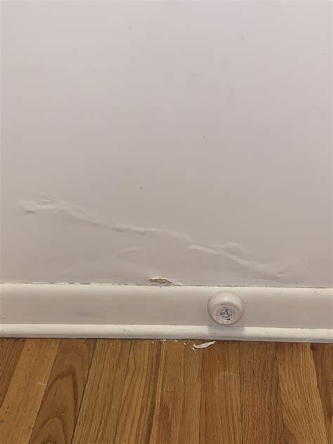 How to fix water damage on wall? : r/howto