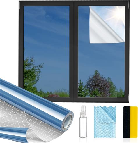 Amazon.com: MAGIDEKOR Window Privacy Film One Way,Reflective Mirror