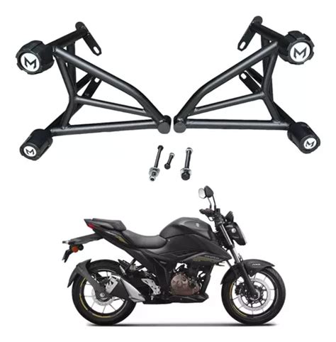 Slider Tipo Jaula Deslizador Para Suzuki Gixxer Naked Meses sin interés