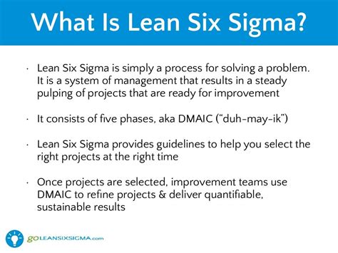 Dmaic The 5 Phases Of Lean Six Sigma