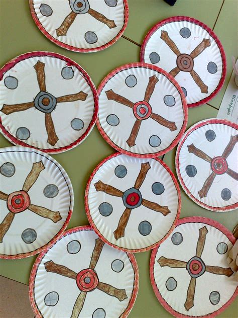 Como Hacer Un Escudo Romano Para Niños - Actividad del Niño