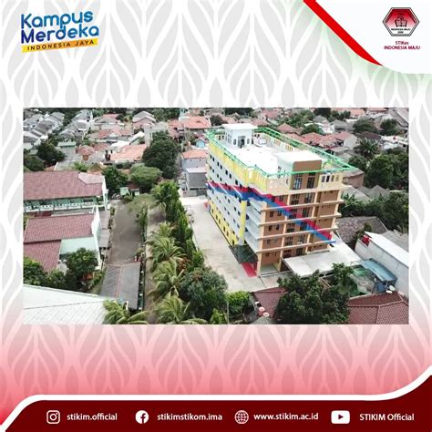 kampus jc gedung doharaja stikim stikom indonesia maju  bangun demi