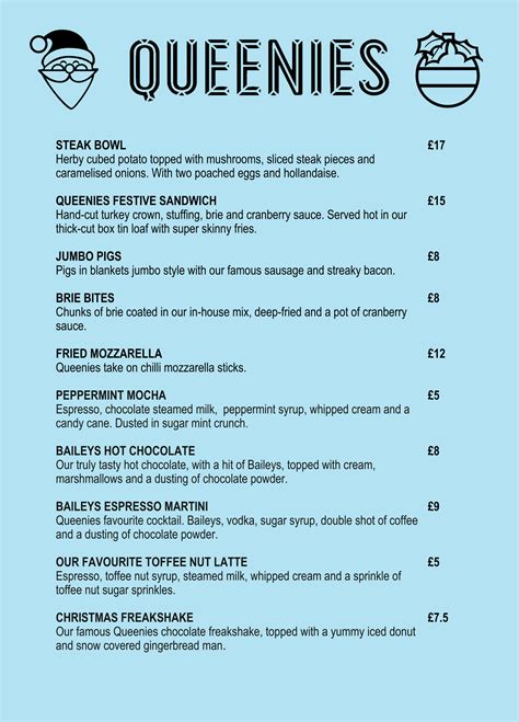 Specials - Queenies | Fresh Brunch in Billericay & Chelmsford