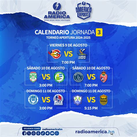 Liga Nacional confirma días y horas de la Fecha 3 del Apertura 24/25