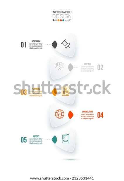 Infographic Template Business Concept Diagram Stock Vector (Royalty ...