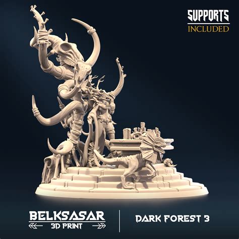 Forest Prowlers Nude D File For D PrintingCults