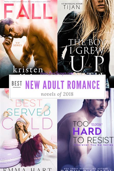 Best New Adult Romance Novels Of 2018 Book List Love Sawyer