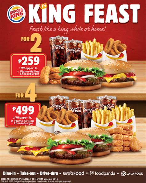 Burger King’s KING FEAST MEAL PROMO until December 2020 – PROUD KURIPOT