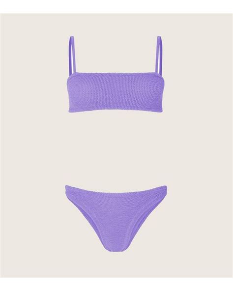 Hunza G Gigi Bikini In Blue Lyst