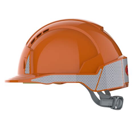 EVOLite® Safety Helmet with CR2 - Slip Ratchet - Vented - Orange