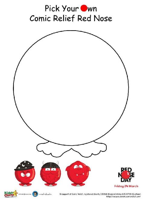 Clown Nose Template