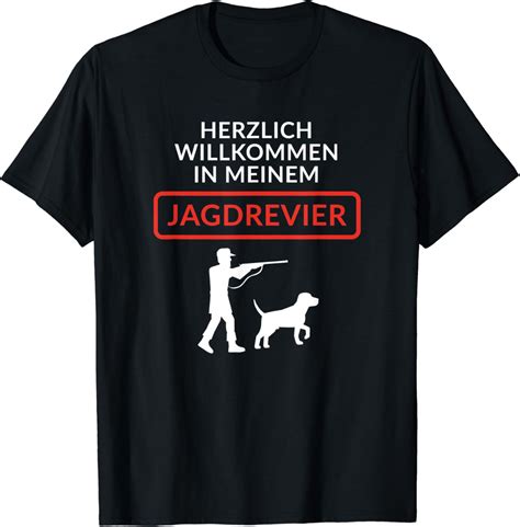 Herren Jäger T Shirt Jäger Kostüm Jäger Geschenk Amazon de Fashion