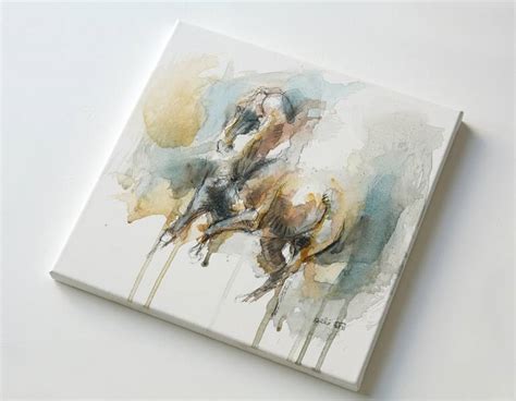 Equine Nude T Painting By Benedicte Gele Saatchi Art