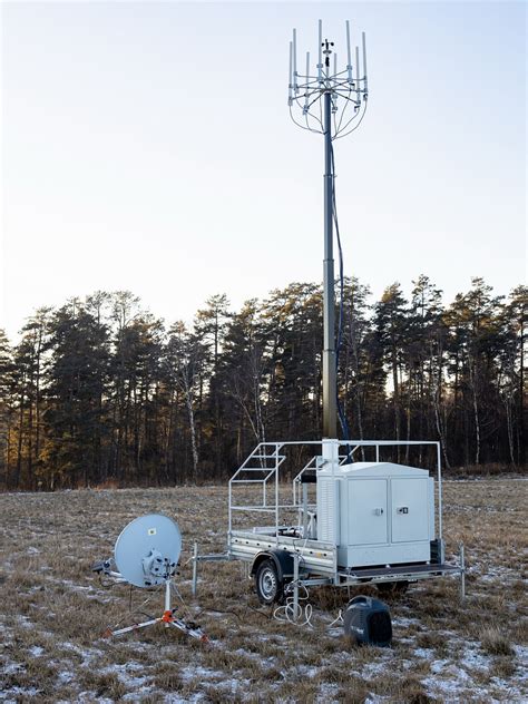 Мобильный прицеп для связи | Оборудование