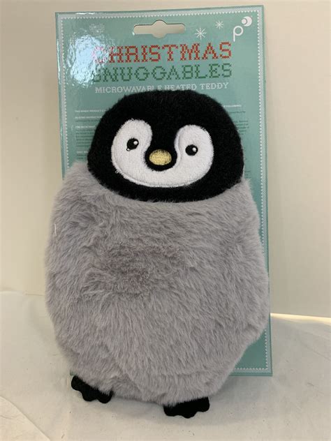 Penguin Microwavable Plush with Heat Pack - Penguin Corner