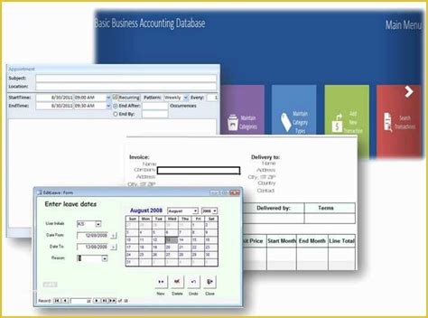 Ms Access Free Database Templates Of Ms Access Database Templates ...