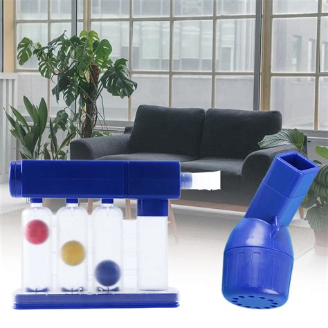 Breathing Exerciser Device Breath Lung Exerciser Ball Device In