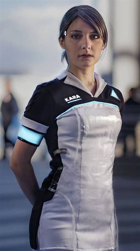 New Game Detroit Become Human Connor Kara Cosplay Costume Code Ax400 Agent Outfit Girls Unifrom